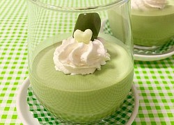 Cách làm pudding trà xanh matcha mịn và ngon đơn giản nhất