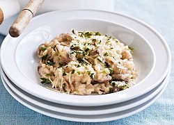 Công thức cho món cơm Ý risotto nấm