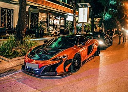 Dàn xe trăm tỷ tụ họp tại Hà Nội: McLaren 650S Spider độ thân rộng, Ford Mustang GT 'nằm' sát mặt đường gây chú ý