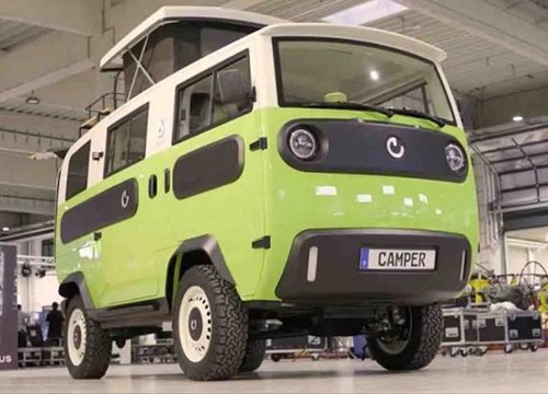 Camper XBUS 2023 chạy điện - "nhà di động" đa dụng hơn 800 triệu đồng