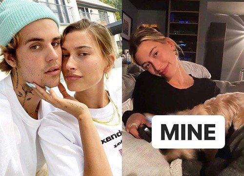 Justin Bieber ngọt ngào khoe ảnh vợ Hailey