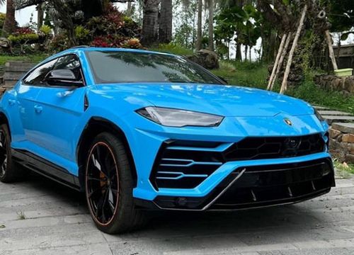 Ngắm Lamborghini Urus sơn màu Blu Cepheus đầu tiên tại Việt Nam