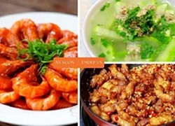 Thực đơn 3 món nấu nhanh mà vẫn ngon miệng, đủ chất cho ngày đầu tuần hối hả