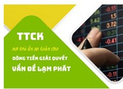 TTCK nơi trú ẩn an toàn cho dòng tiền giải quyết vấn đề lạm phát