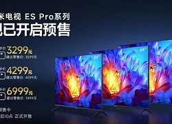 Xiaomi ra mắt TV 4K 120Hz: Thiết kế cao cấp, giá từ 11.5 triệu đồng