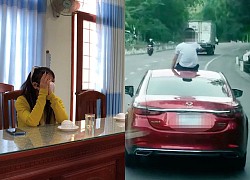 Bình Định: Một phụ nữ ở Quy Nhơn bị tước bằng lái vì để con ngồi trên mui xe