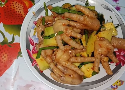 Cách làm chân gà muối sả ớt chua cay ngọt giòn ngon tại nhà