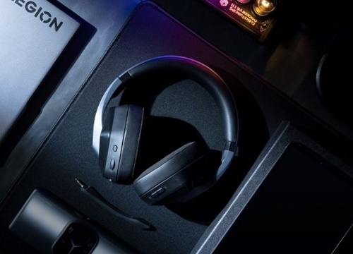 Tai nghe chơi game không dây Lenovo Legion H5 ra mắt: driver 50mm, pin 24 giờ