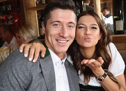 Lewandowski tự hào có cô vợ vừa đẹp, vừa giỏi lại giàu lòng nhân ái