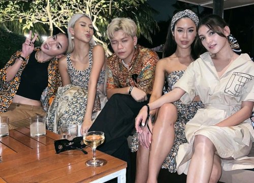 'Rich kid' Tiên Nguyễn 'dát' cây đồ hiệu, sánh vai cùng dàn sao châu Á