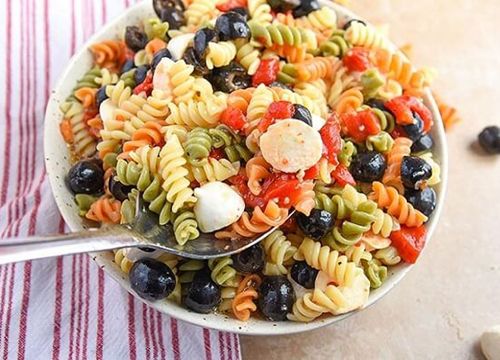 Salad pasta sắc màu Cho cuộc sống thêm màu thêm vị