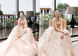 Thanh Hằng xinh như công chúa, diện thiết kế Haute Couture của nhà mốt Elie Saab