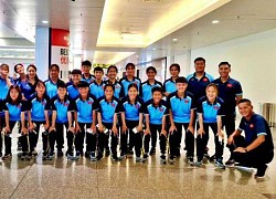 U18 nữ Việt Nam lên đường dự giải U18 Đông Nam Á 2022