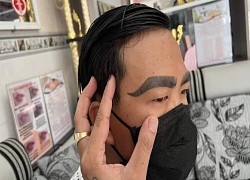 Chàng trai đi làm lông mày "đổi vận": Thành quả khóc không ra nước mắt