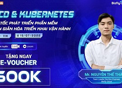 [Webinar] CI/CD & Kubernetes - Tăng tốc phát triển phần mềm & Đơn giản hóa triển khai vận hành với các hướng dẫn thực tế