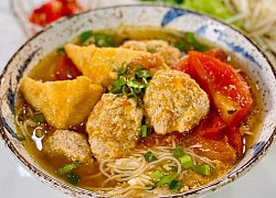 Cách nấu bún riêu tôm khô đơn giản nhưng độ ngon không giảm