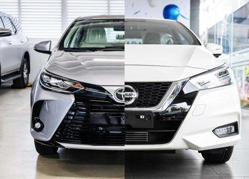 Giá dưới 550 triệu, chọn Toyota Vios 1.5E CVT hay Nissan Almera CVT?