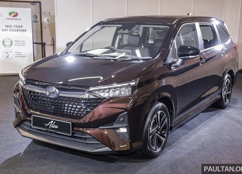 MPV 7 chỗ giá rẻ - Perodua Alza 2022 chính thức ra mắt thị trường