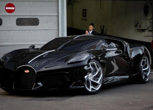 Siêu xe 19 triệu USD Bugatti La Voiture Noire đã có biển số