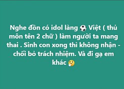 Thêm 1 cô gái tố thủ môn nổi tiếng Việt Nam 'cắm sừng', lí do chia tay khiến CĐM phẫn nộ