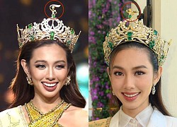 Vương miện Miss Grand International trị giá 12 tỷ đồng của Thùy Tiên bị gãy?