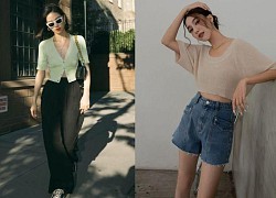 4 công thức mặc áo crop top chảnh tinh tế