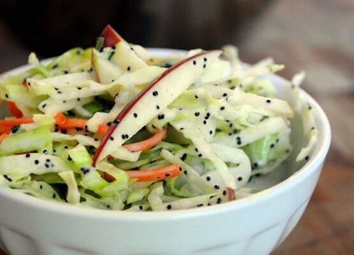 Bí quyết giải ngấy với cách làm salad sốt mayonnaise