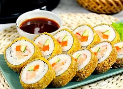 Cách làm kimbap không cần khuôn mẹo cuốn cơm rong biển không rách