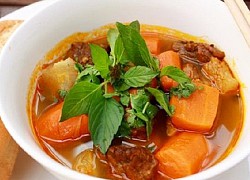 Cách nấu bò kho chay, mặn mau mềm, chấm bánh mì ngon