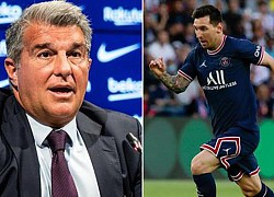 Chủ tịch Joan Laporta: &#039;Messi rồi sẽ quay lại Barca&#039;