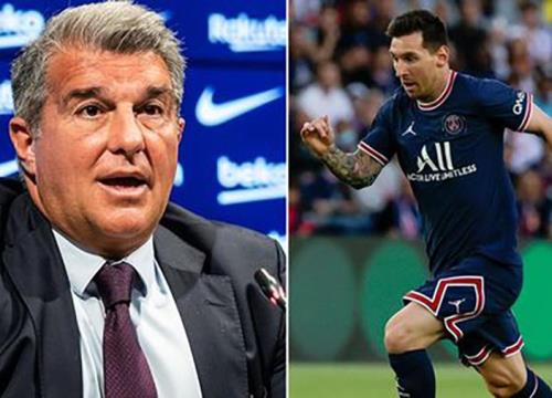 Chủ tịch Joan Laporta: 'Messi rồi sẽ quay lại Barca'