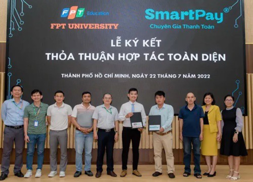 Đại học FPT và SmartPay ký kết hợp tác đào tạo nguồn nhân lực chất lượng cao