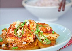 Đậu kho củ cải và tôm