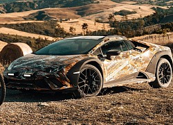 Lamborghini Huracan phiên bản địa hình lộ diện