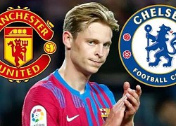 MU khốn khổ De Jong, Chelsea trả thù Barca