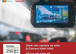 SanDisk High Endurance: Những thông số ấn tượng cho một thẻ ghi hình