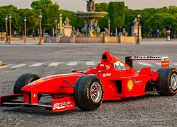 Xe đua F1 của huyền thoại Schumacher được bán đấu giá