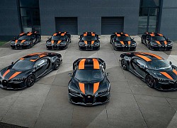 Dây chuyền sản xuất Bugatti Chiron Super Sport 300+ ngừng hoạt động và xuất xưởng chiếc cuối cùng