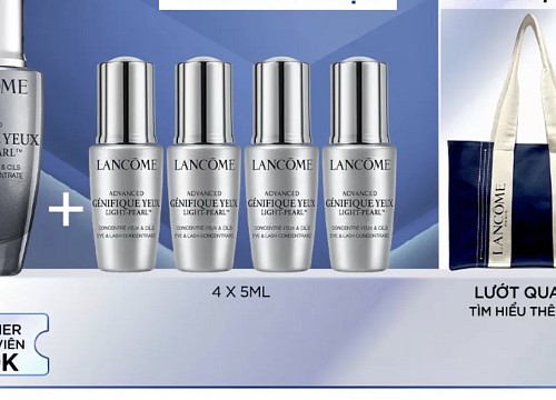 Lancome tung sale lớn nhất năm, giảm giá lên đến 50% với ưu đãi siêu hời: Mua fullsize được tặng fullsize!