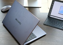 Huawei ra mắt laptop Matebook 14, vỏ kim loại, camera ẩn