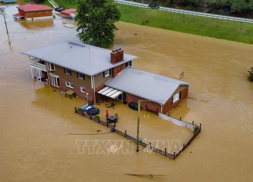 Mỹ: Số người thiệt mạng do lũ lụt tại bang Kentucky tăng cao