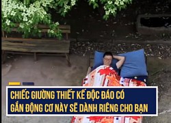 Người đàn ông thiết kế giường tự động cho người ngủ nướng