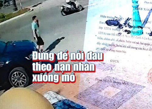 NÓI THẲNG: Đừng để nỗi đau theo nữ sinh xuống mồ!