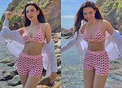 Thùy Tiên hiếm hoi đăng ảnh diện bikini, body 'đỉnh của chóp', xứng danh Hoa hậu tầm cỡ quốc tế