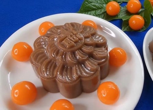 2 cách làm bánh trung thu rau câu Milo ăn cực bắt vị