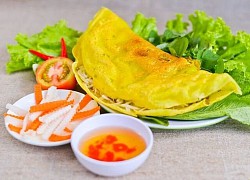 3 cách pha bột bánh xèo vàng, giòn rụm, rán không dính chảo, ngon như ngoài hàng