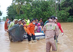 Bão Ma-on gây lũ lụt, ảnh hưởng lớn tới nhiều tỉnh Bắc Lào