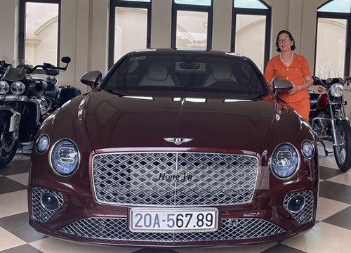 Bentley Continental GT hơn 20 tỷ biển "sảnh rồng" tại Thái Nguyên