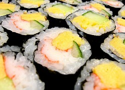 Cách làm sushi thanh cua phong cách Nhật Bản