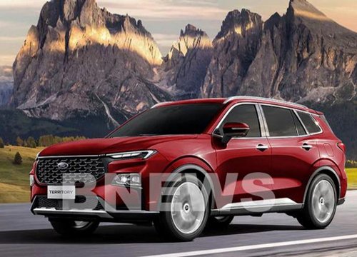 Ford Việt Nam sắp ra mắt SUV Teritory Thế Hệ Mới